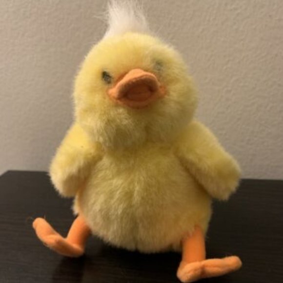 JStuff Toys Vintage Jstuff Associates Yellow Duck Chick Plush 5